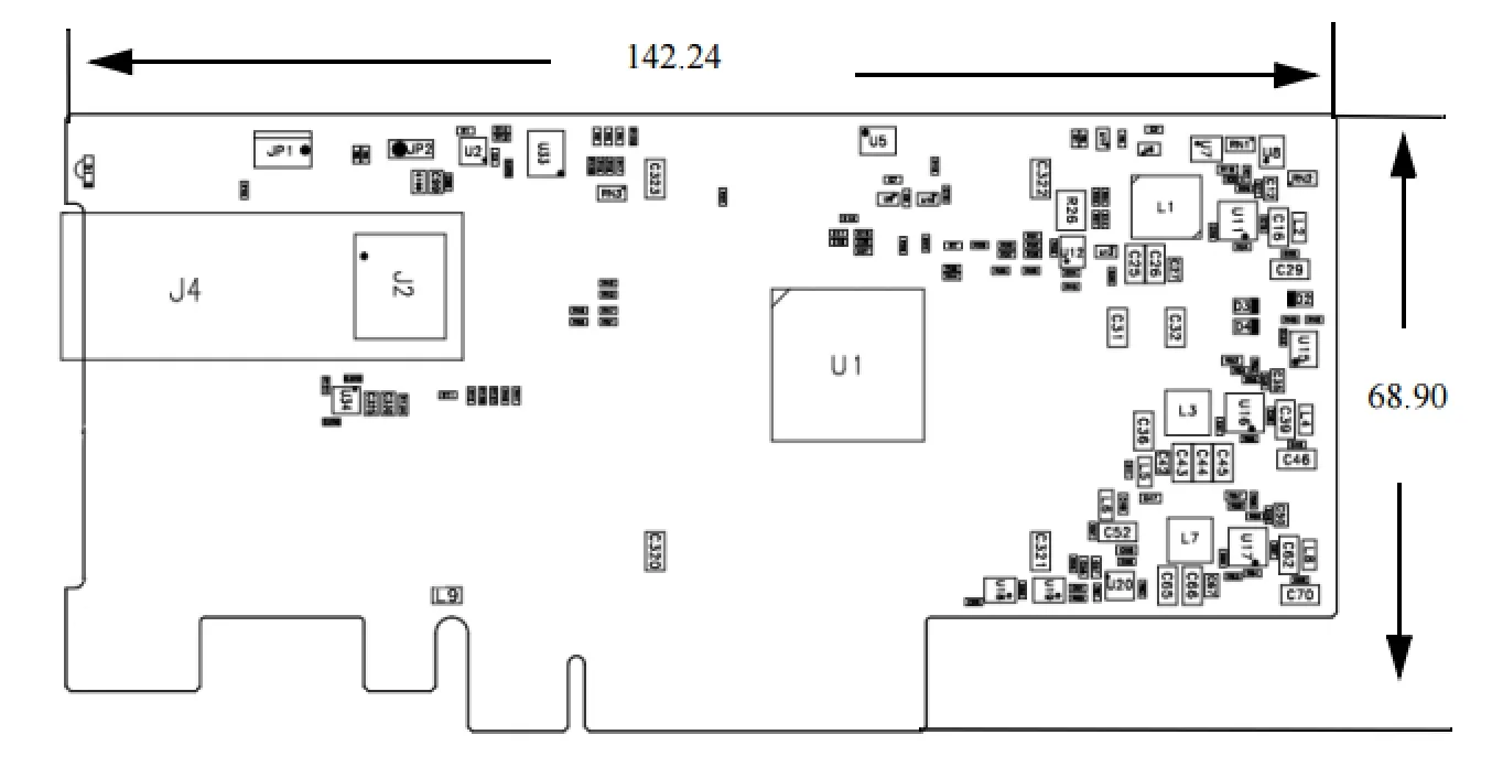 NVIDIA 900-9X426-0054-SQ0 MCX414A-BCAT ConnectX-4 EN ネットワークインターフェースカード、40/56GbE デュアルポート QSFP28、PCIe3.0 x8、トールブラケット 0