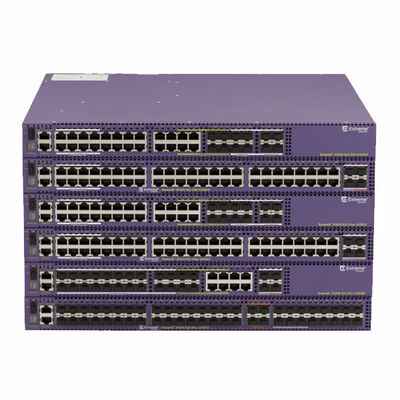 RJ45 48xの極度なX460スイッチPoE+は10GE4基盤48の港をコンソール ポート