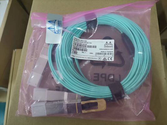 IB HDR MMF スプリッター Mellanox AOC ケーブル MFS1S50-H020V (QSFP56 - 2xQSFP56)