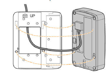 壁の台紙のアルバの無線多数の土台R3V58A AP-500H-MNT1を接点
