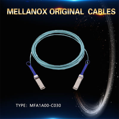 活動的な光学AOC メラノックス 100GbEはMFA1A00-C030 QSFP LSZH 30mをケーブルで通信する