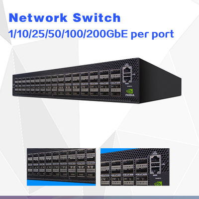 100GbE 2U オープン Mellanox ネットワークスイッチ MSN4600-CS2FC Cumulus Ethernet