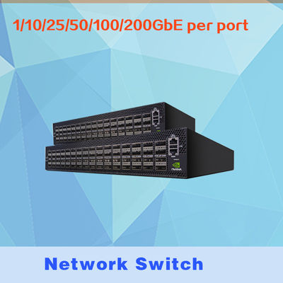 100GbE 2U オープン Mellanox ネットワークスイッチ MSN4600-CS2FC Cumulus Ethernet