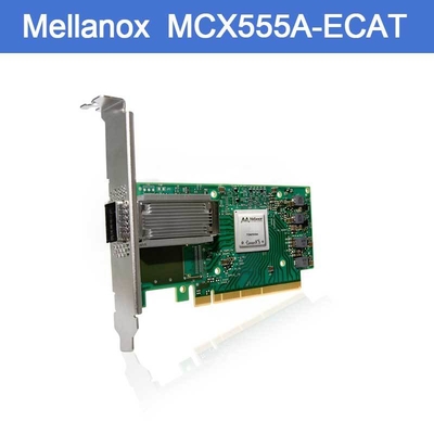 MCX555A-ECAT Mellanoxのネットワーク カードConnectX-5 VPIのアダプターEDR/100GbE