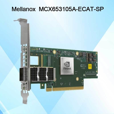 10GB メラノックス ネットワーク カード MCX653105A-ECAT-SP MCX653106A-ECAT