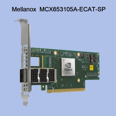 10GB メラノックス ネットワーク カード MCX653105A-ECAT-SP MCX653106A-ECAT