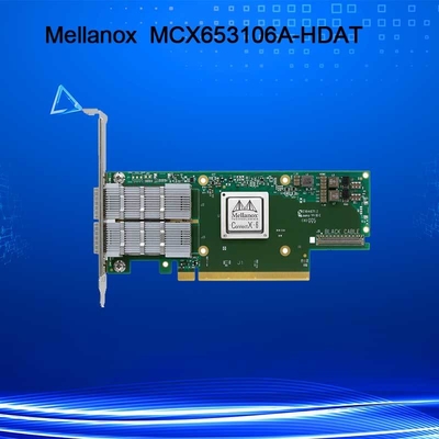 ConnectX-6 MCX653106A-HDAT VPI Mellanox ネットワークカード 200Gb/s InfiniBand および Ethernet アダプター