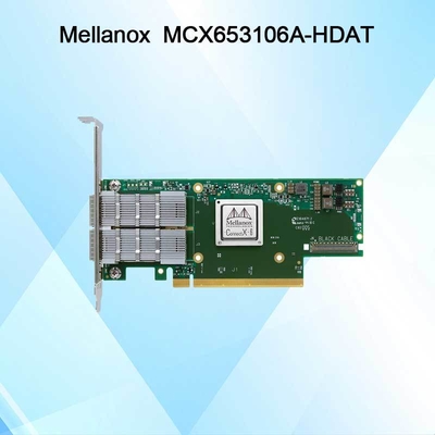 ConnectX-6 MCX653106A-HDAT VPI Mellanox ネットワークカード 200Gb/s InfiniBand および Ethernet アダプター