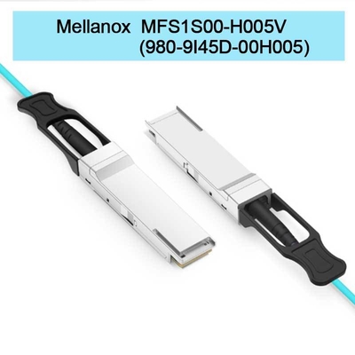 MFS1S00-H005V ((980-9I45D-00H005) Aocアクティブ光ケーブル 200Gb/S IB HDR QSFP56 5mまで