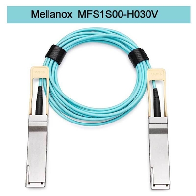 MFS1S00-H030V(980-9I440-00H030)  AOCネットワークケーブル IB HDR 最大200Gb/s QSFP56 30m 200GBase-AOC QSFP56 to QSFP56