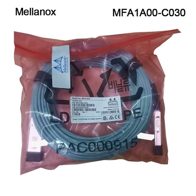 活動的な光学AOC メラノックス 100GbEはMFA1A00-C030 QSFP LSZH 30mをケーブルで通信する