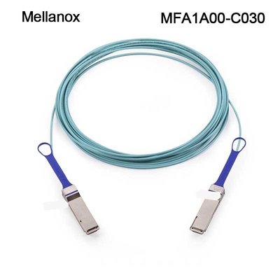 活動的な光学AOC メラノックス 100GbEはMFA1A00-C030 QSFP LSZH 30mをケーブルで通信する