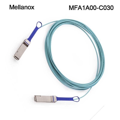 活動的な光学AOC メラノックス 100GbEはMFA1A00-C030 QSFP LSZH 30mをケーブルで通信する