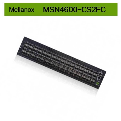 100GbE 2U オープン Mellanox ネットワークスイッチ MSN4600-CS2FC Cumulus Ethernet