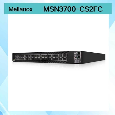 積雲のLinux 2 AC PSUs メラノックスネットワーク スイッチMSN3700 - CS2FC 100GbE 1U 32のQSFP28港