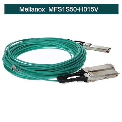SFP+のケーブル会議へのMFS1S50-H015V Mellanox AocケーブルInfiniBand活動的な銅QSFP+