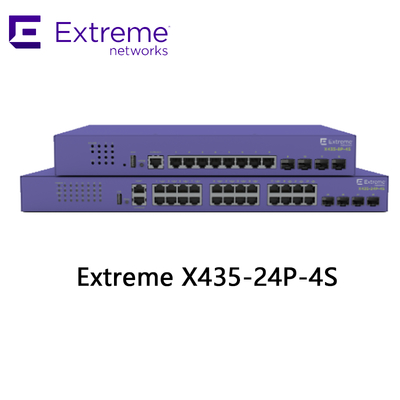 24ポート Extreme Networks X435 AVBスイッチ X435 4S 68Gbps 50.6Mpps 新品・オリジナル