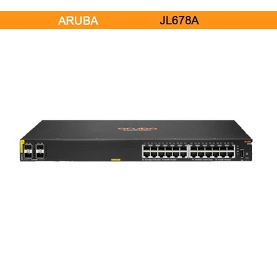 Hpe Aruba Networking Cx 6100 24G 4SFP+ Switch (JL678A) New and original