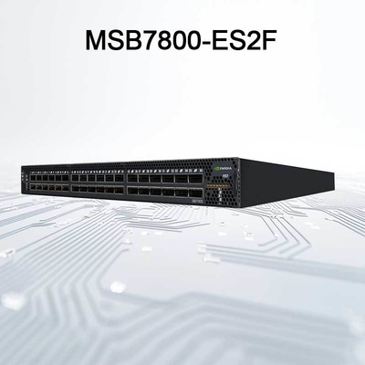 日付の中心のMSB7800-ES2FネットワークIB Mellanox 100gbスイッチ高速