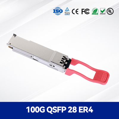 データセンター用プレミアム100g QSFP28 ER4 40km光ファイバーモジュール