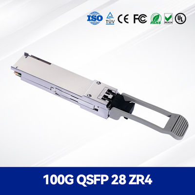 データセンター向けプレミアム100G QSFP28 ZR4 80KM光ファイバートランシーバーモジュール
