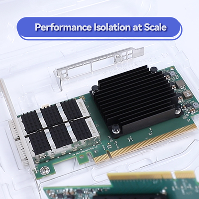 注文のワイヤーで縛られたメラノックス 10gbのイーサネット カードSFP PcieカードMCX512A-ACAT ConnectX-5 EN