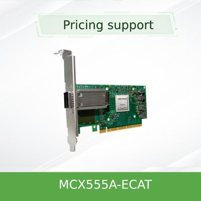100GB/Sネットワーキング用高速Connectx-5 EDRアダプターカード MCX555A-Ecat