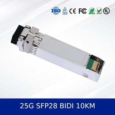 25G SFP28 SR 100M 光トランシーバモジュール 850nm 100m OM4 MMF DDM付き