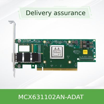 25GB Nic メラノックスのネットワーク カードMCX631102AN-ADATデュアル ポートSFP28 PCIE 4.0 X8