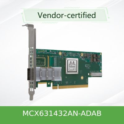 メラノックスネットワークスイッチ MCX631432an-Adab Connectx-6 Lx En アダプターカード 25GB Ocp30ホスト管理で