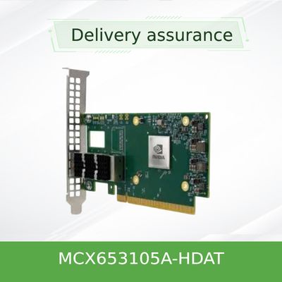 200GbE Mellanox Sfp PcieカードNicのネットワーク・インターフェイスMCX653105A-HDAT ConnectX-6