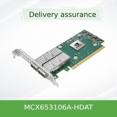 MCX653106A-HDAT-SP Mellanox 200gbeのネットワーク カードConnectX-6 VPIのアダプター