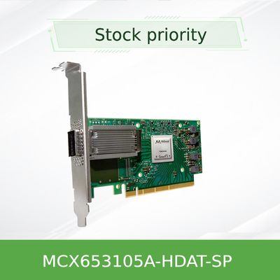 Mellanox MCX653105A-HDAT-SPのサーバーのための信頼の暗号加速の安全なブーツの根