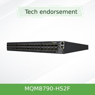 非管理されたHDR 200Gb/Sを妨げるMQM8790-HS2F Mellanoxのネットワーク スイッチ40の港