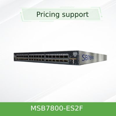 MSB7800-ES2F 36左舷Mellanoxのイーサネットは高性能を転換する