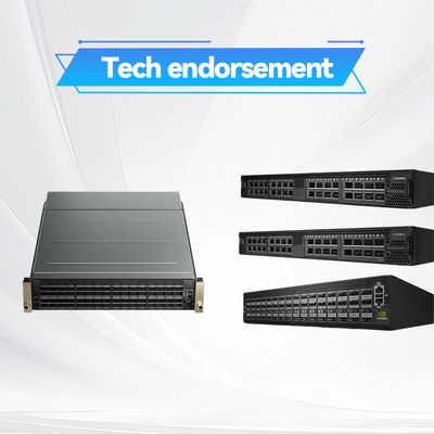 双方向通信の積雲のLinuxのメラノックスのネットワーク スイッチMSN2700 - CS2FC 100GbE 1U
