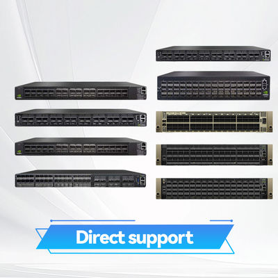 双方向通信の積雲のLinuxのメラノックスのネットワーク スイッチMSN2700 - CS2FC 100GbE 1U