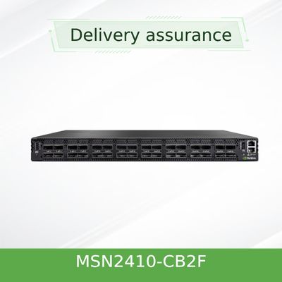 オニックスとのMSN2410-CB2F Mellanoxのネットワーク スイッチのイーサネット18 SFP28および4つのQSFP28港
