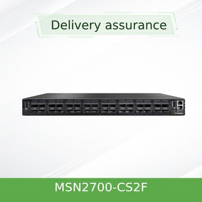 MSN2700-CS2F メラノックス スイッチスペクトル ベース 32 ポート 100GbE オープンイーサネット プラットフォーム
