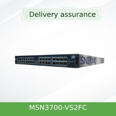 2つのAC PSUs メラノックス開いたネットワーク スイッチの積雲のLinuxスイッチMSN3700-VS2FC 200GbE 1U