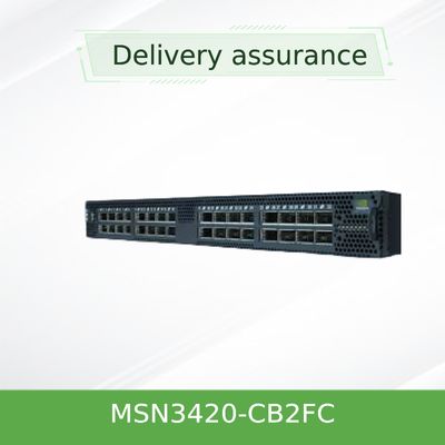 25GbE/100GbE 1U メラノックスのネットワーク スイッチMSN3420-CB2FCスペクトル2は基づいていた