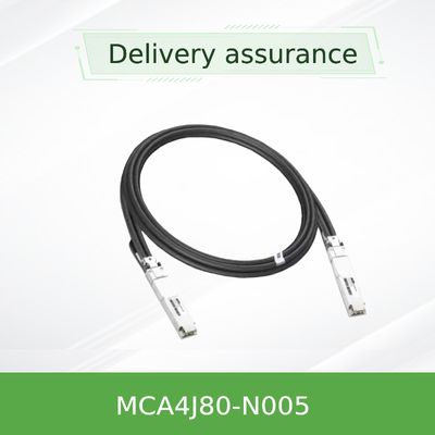 メラノックス Nvidia Mca4j80-N 800GB/S ツインポート OSfp から 2X400GB/S Osfp インフィニバンド Acc Mca4j80-N005 (980-9I602-00N005)