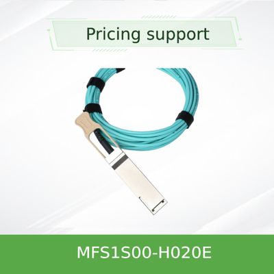 20m 200Gb Mellanox活動的な繊維ケーブルAOCのイーサネット ケーブルMFS1S00-H020E QSFP56