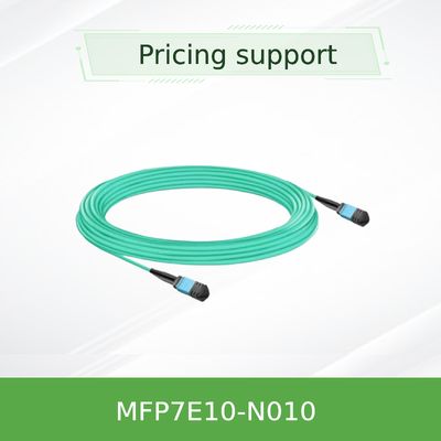 MFP7E10-N010受動の光ケーブルMMF MPO12 APCへのMPO12 APC 10m