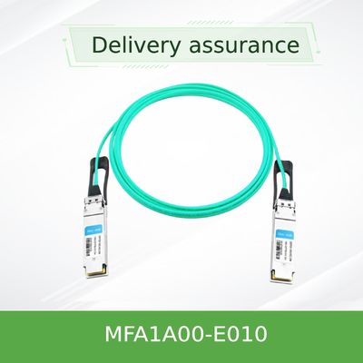 100Gb/S QSFP Mellanox AOCケーブルQSFPケーブルMFA1A00-E010