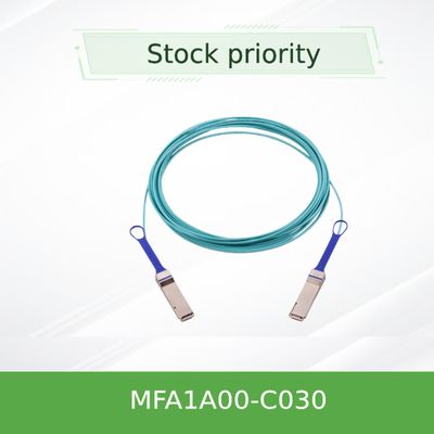 活動的な光学AOC メラノックス 100GbEはMFA1A00-C030 QSFP LSZH 30mをケーブルで通信する
