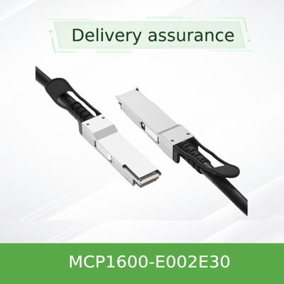 EDR Mellanox 100g QSFP28 DACケーブル MCP1600-E002E30 IB 100Gb/s 2m