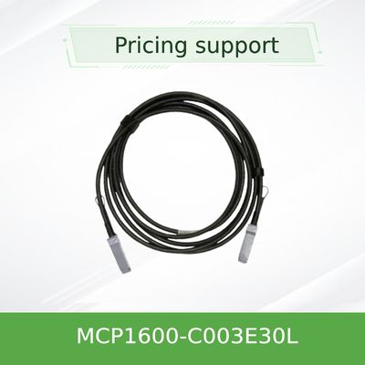 イーサネットMellanox Qsfp DACケーブルMCP1600-C003E30L 100GbE 3m