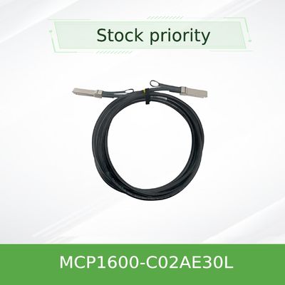 2.5m 100GbE QSFP28 Mellanox DACの有線放送網MCP1600-C02AE30L