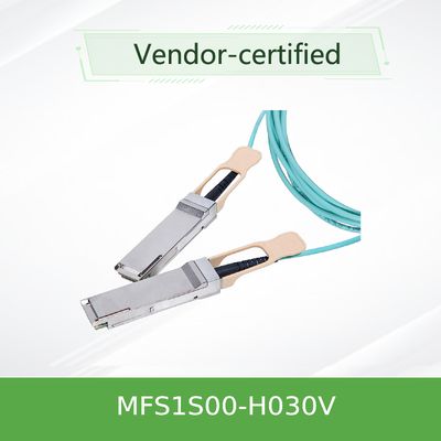 InfiniBand Mellanox AOCケーブルの高速相互接続ケーブルMFS1S00-H030V